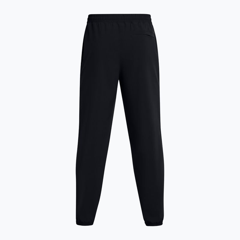 Spodnie męskie Under Armour Vibe Woven Jogger black/white 2