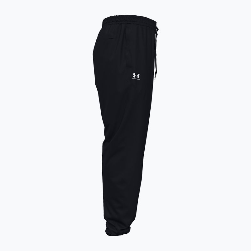 Spodnie męskie Under Armour Vibe Woven Jogger black/white 3
