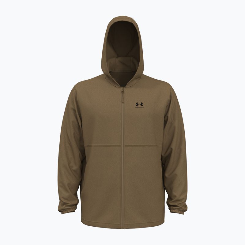 Kurtka treningowa męska Under Armour Vibe Woven Windbreaker coyote/black