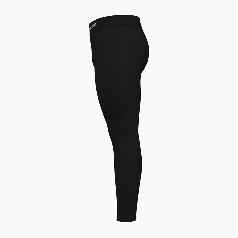 Legginsy treningowe męskie Under Armour Elite CG metallic silver 4