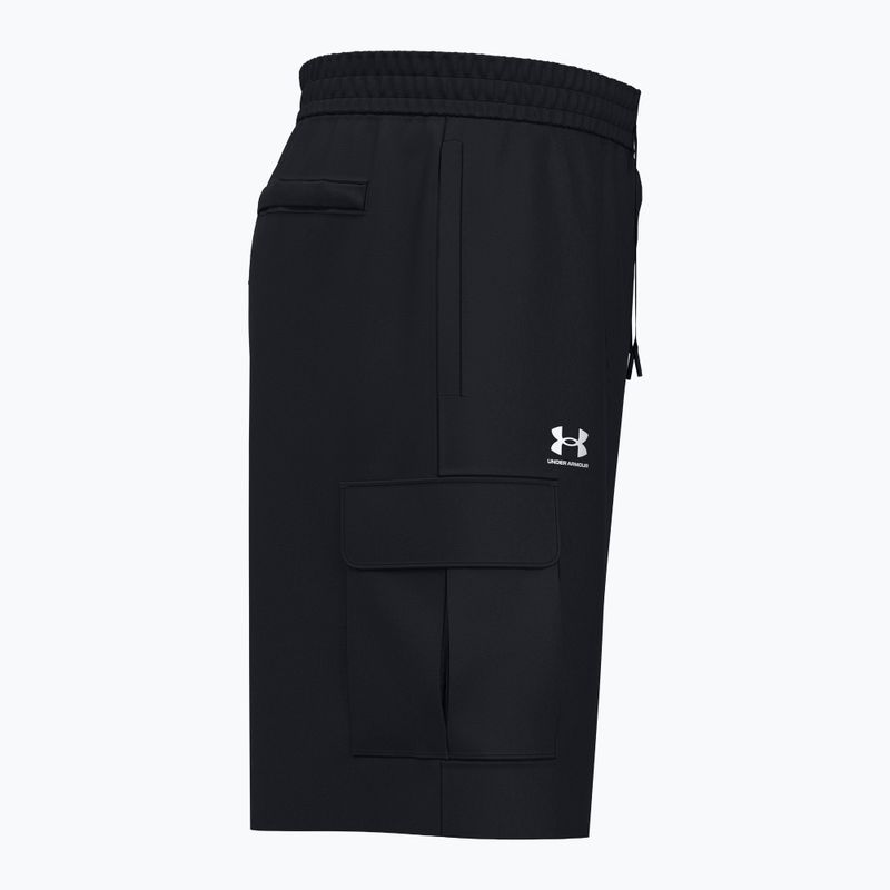 Spodenki treningowe męskie Under Armour Vibe Woven Cargo black/white 3