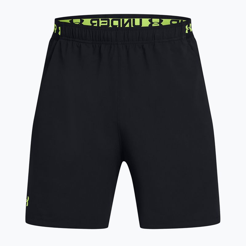 Spodenki treningowe męskie Under Armour UA Vanish Woven 6in black/morph green 5