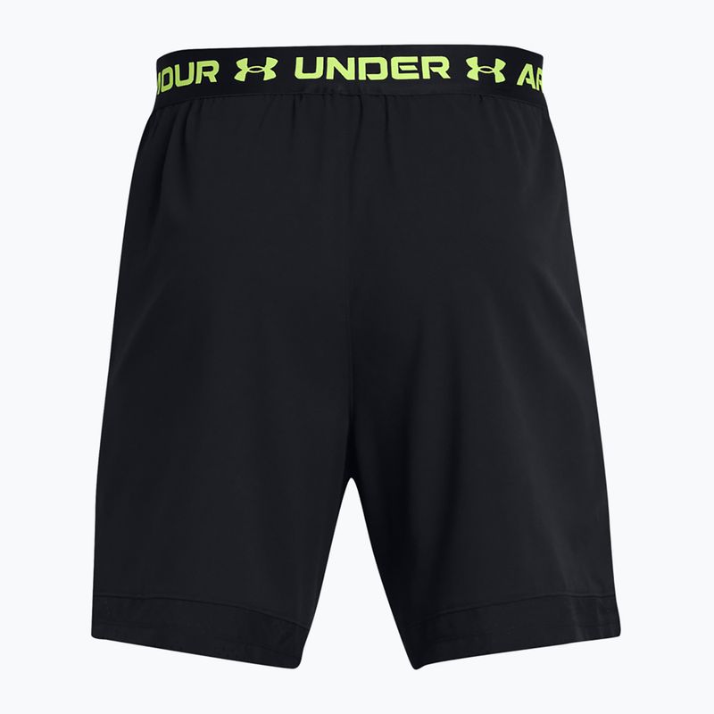 Spodenki treningowe męskie Under Armour UA Vanish Woven 6in black/morph green 6