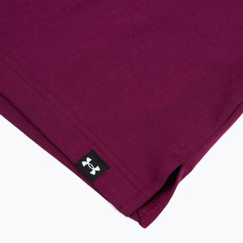 Koszulka treningowa męska Under Armour Project Rock Badge Of Honor purple 6