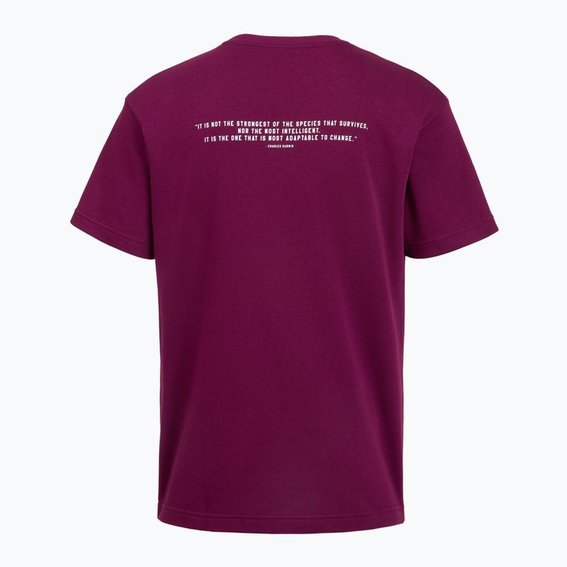 Koszulka treningowa męska Under Armour Project Rock Terry Q3 purple 2