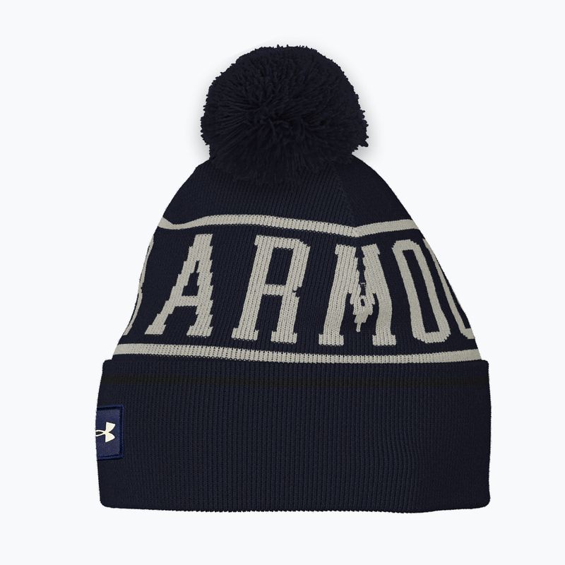 Czapka zimowa męska Under Armour Halftime Pom Beanie midnight navy/summit white 4