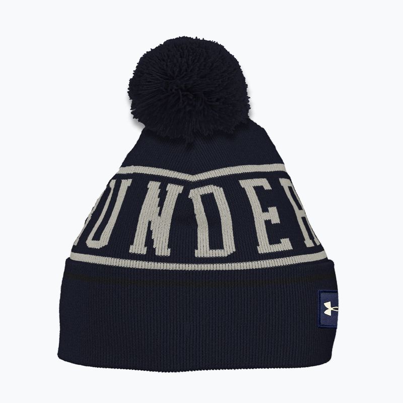 Czapka zimowa męska Under Armour Halftime Pom Beanie midnight navy/summit white 5