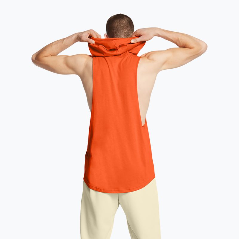 Koszulka treningowa męska Under Armour Project Rock Payoff SL HD orange 2
