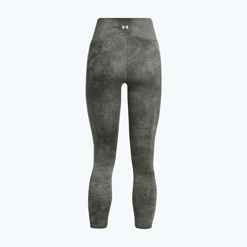 Legginsy treningowe damskie Under Armour Project Rock clay green/silt 6