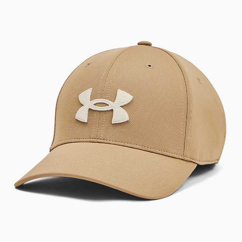 Czapka z daszkiem męska Under Armour Blitzing Adj camel/summit white