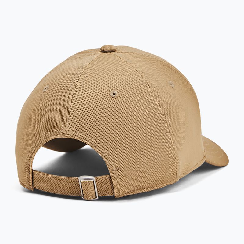 Czapka z daszkiem męska Under Armour Blitzing Adj camel/summit white 2