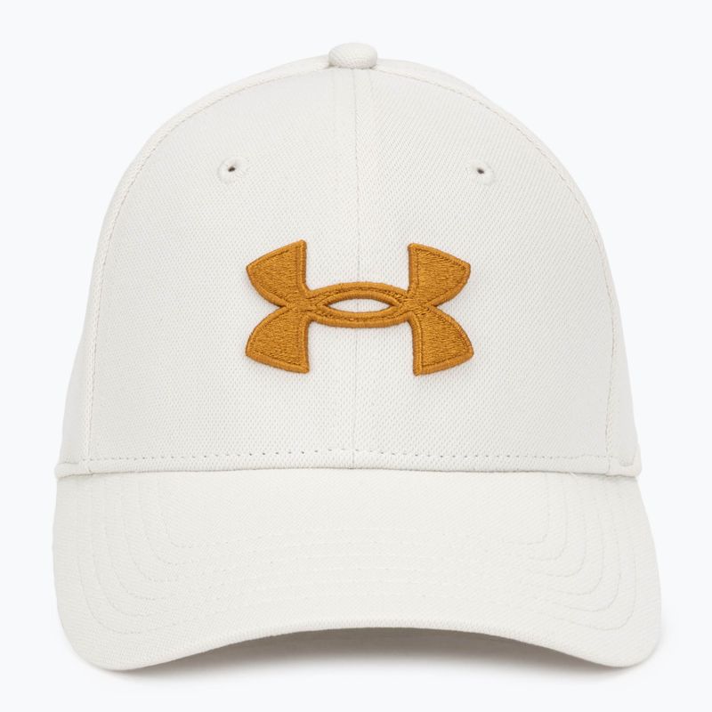 Czapka z daszkiem męska Under Armour Blitzing summit white/yellow ochre 2