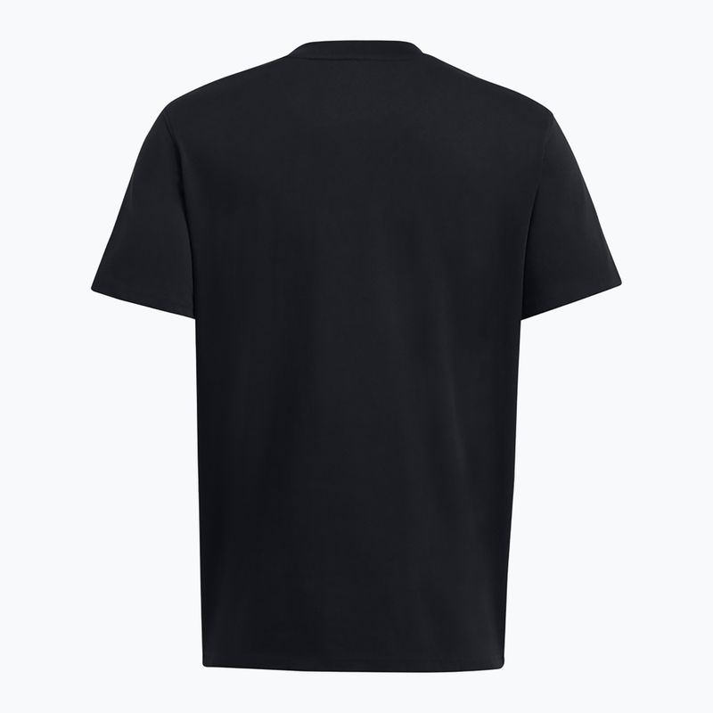 Koszulka męska Under Armour HW Armour Label black/black/black 2