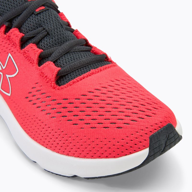 Buty do biegania damskie Under Armour Charged Pursuit 3 Big Logo racer red/anthracite/white 7