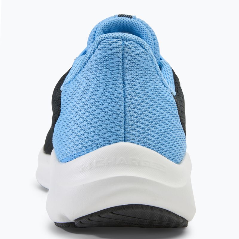 Buty do biegania damskie Under Armour Charged Pursuit 3 Big Logo black/horizon blue/white 6