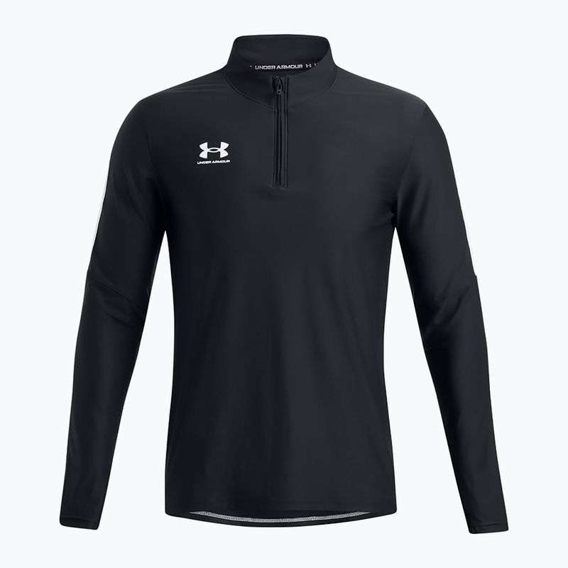Bluza piłkarska męska Under Armour Challenger Pro 1/4 Zip black/white 3