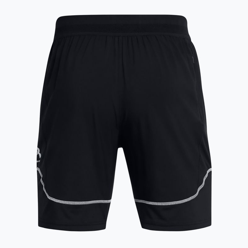 Spodenki piłkarskie męskie Under Armour Challenger Pro Train black / white 6