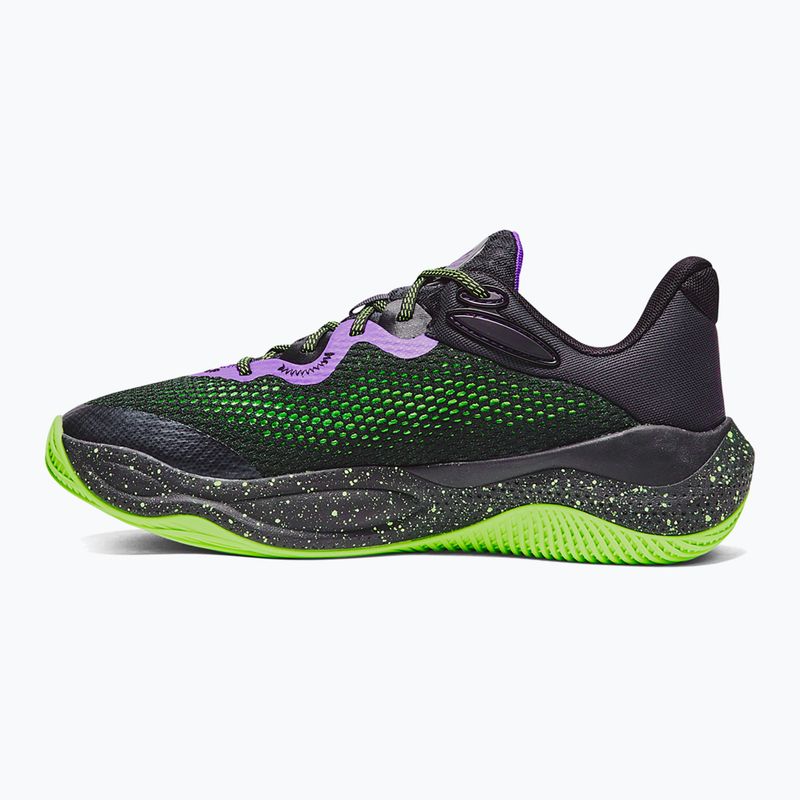 Buty do koszykówki Under Armour Curry Splash 24 purple/lavish/hyper green 2