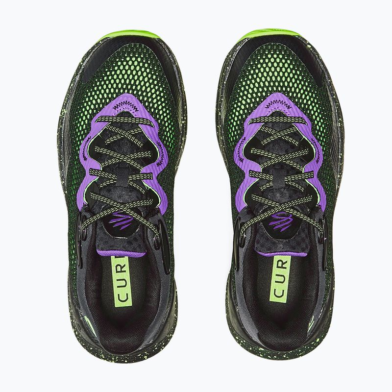 Buty do koszykówki Under Armour Curry Splash 24 purple/lavish/hyper green 5