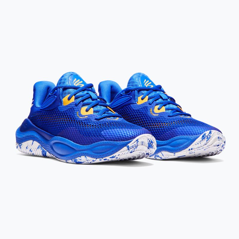 Buty do koszykówki Under Armour Curry Splash 24 royal/taxi/white 8