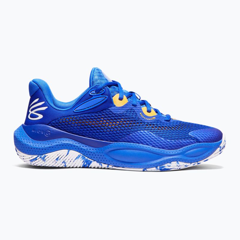 Buty do koszykówki Under Armour Curry Splash 24 royal/taxi/white 9