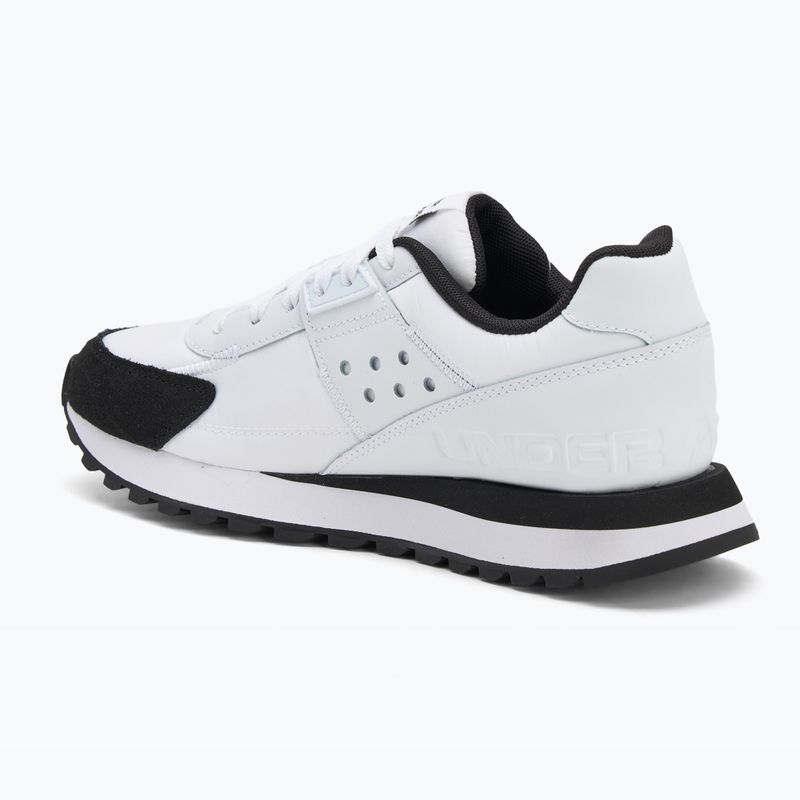 Buty treningowe męskie Under Armour Essential Runner white/black/black 3