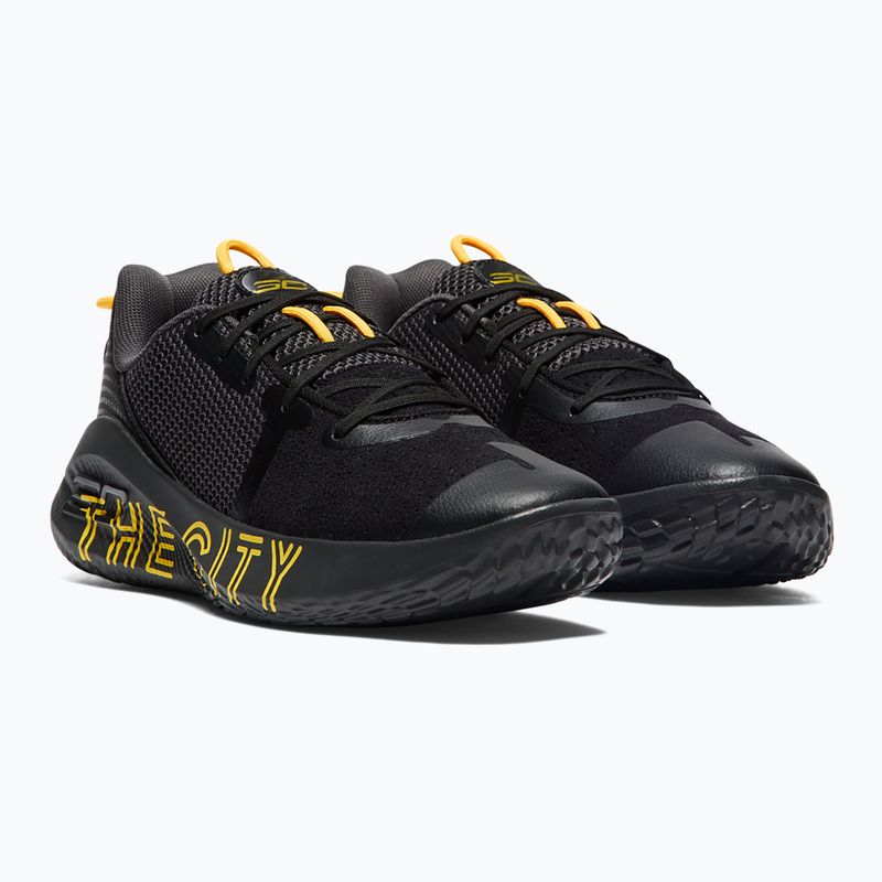 Buty Under Armour Curry 6 Flotro TC black/yellow 3
