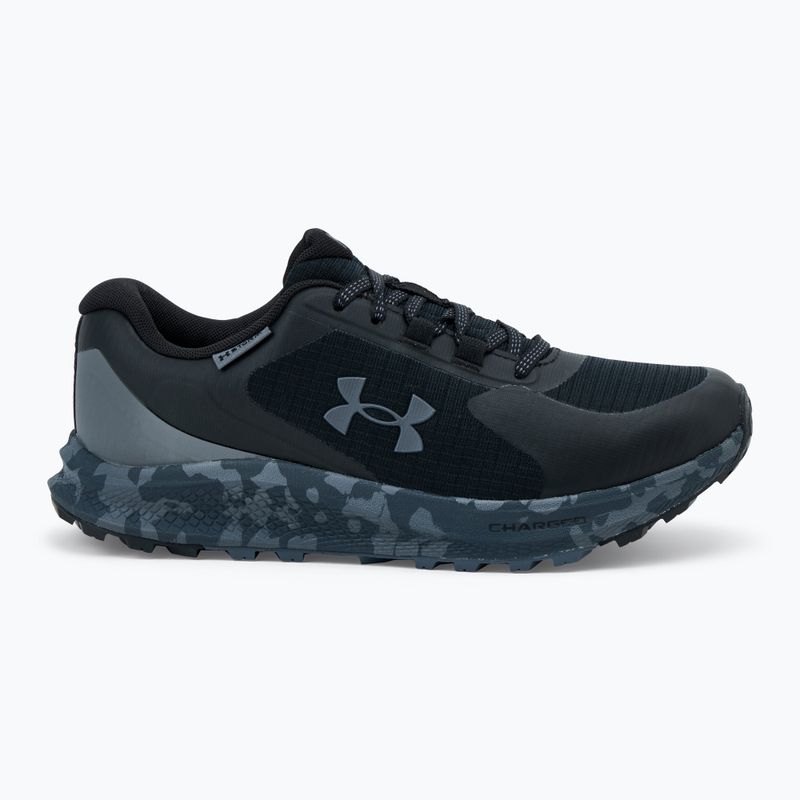 Buty do biegania męskie Under Armour Charged Bandit Trail 3 black/castlerock/white 2