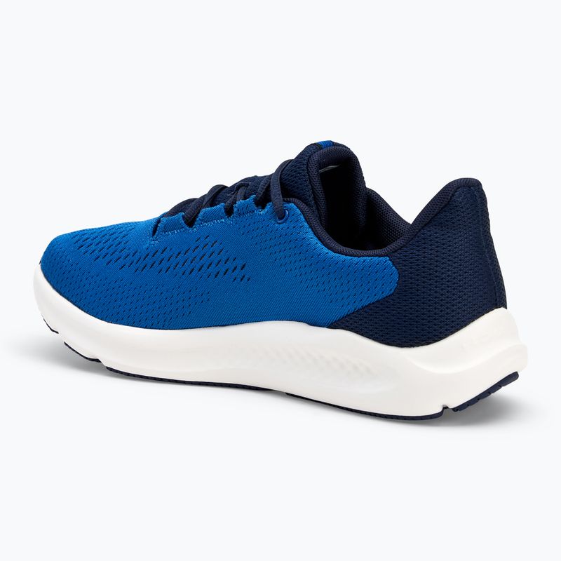 Buty do biegania męskie Under Armour Charged Pursuit 3 Big Logo tech blue/midnight navy/white 3