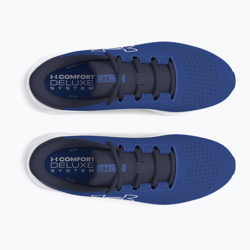 Buty do biegania męskie Under Armour Charged Pursuit 3 Big Logo tech blue/midnight navy/white 11