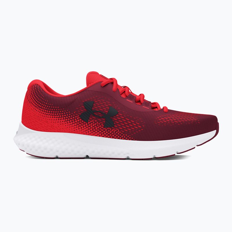 Buty do biegania męskie Under Armour Charged Rogue 4 cardinal/racer red/black 2