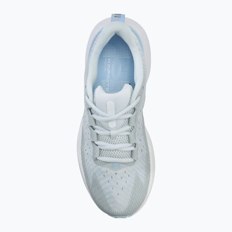 Buty do biegania damskie Under Armour Infinite Pro distant gray/halo gray/nimbus blue 5