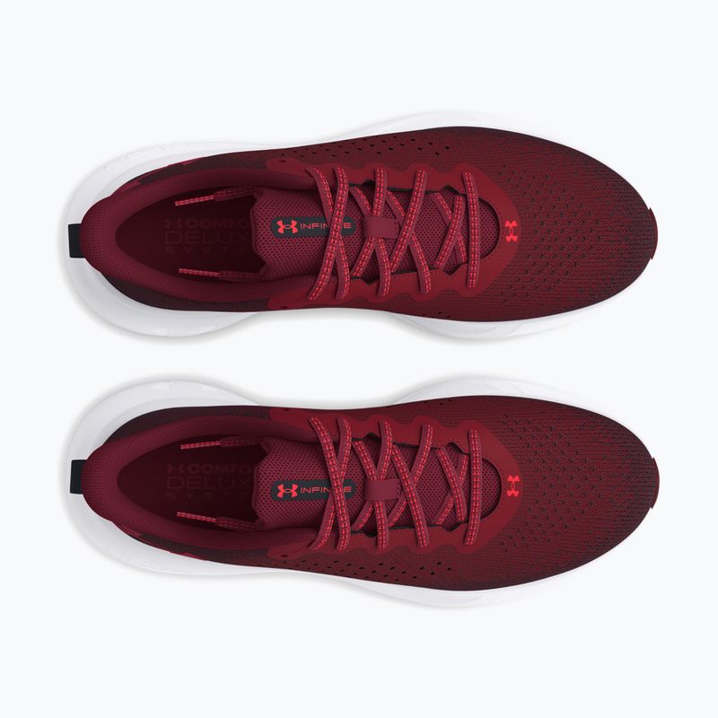 Buty do biegania męskie Under Armour Infinite cardinal/black/racer red 4