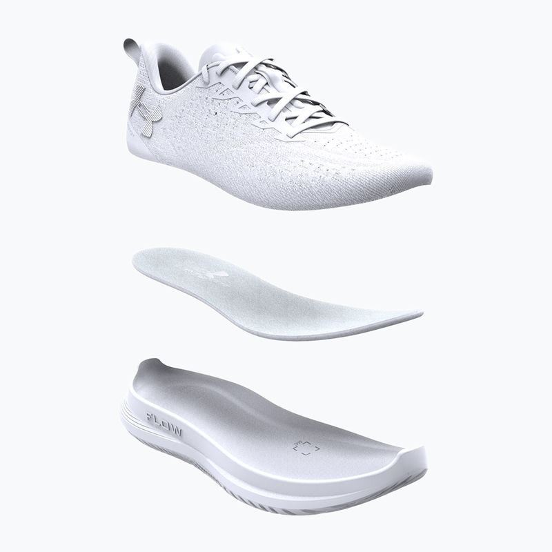 Buty do biegania męskie Under Armour Velociti 4 white/white/white 8