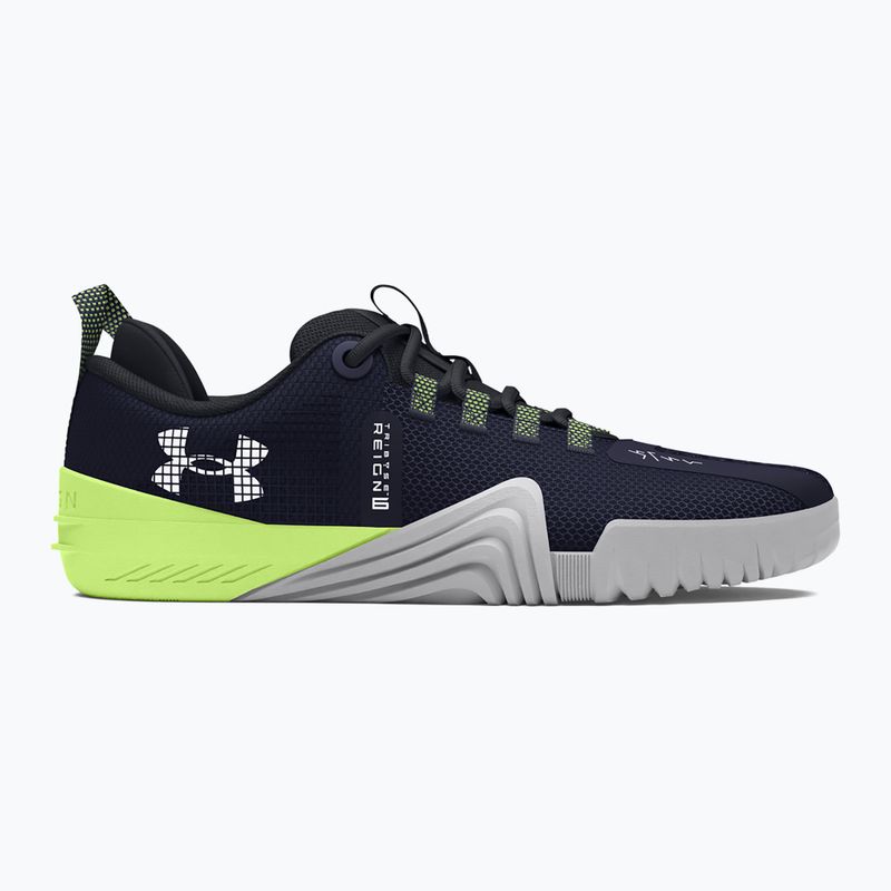 Buty treningowe męskie Under Armour TriBase Reign 6 midnight navy/morph green/white 8