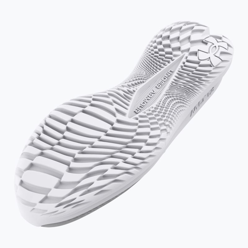 Buty do biegania męskie Under Armour Velociti 4 halo gray/racer red/white 5