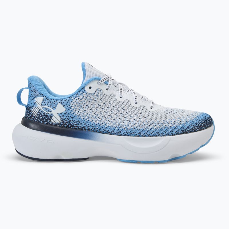 Buty do biegania męskie Under Armour Infinite white/midnight navy/white 2