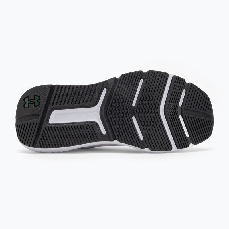 Buty treningowe męskie Under Armour Commit 4 white/mod gray/forest green 4