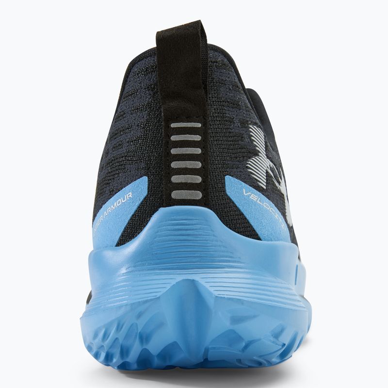 Buty do biegania męskie Under Armour Velociti 4 black/horizon blue/white 6