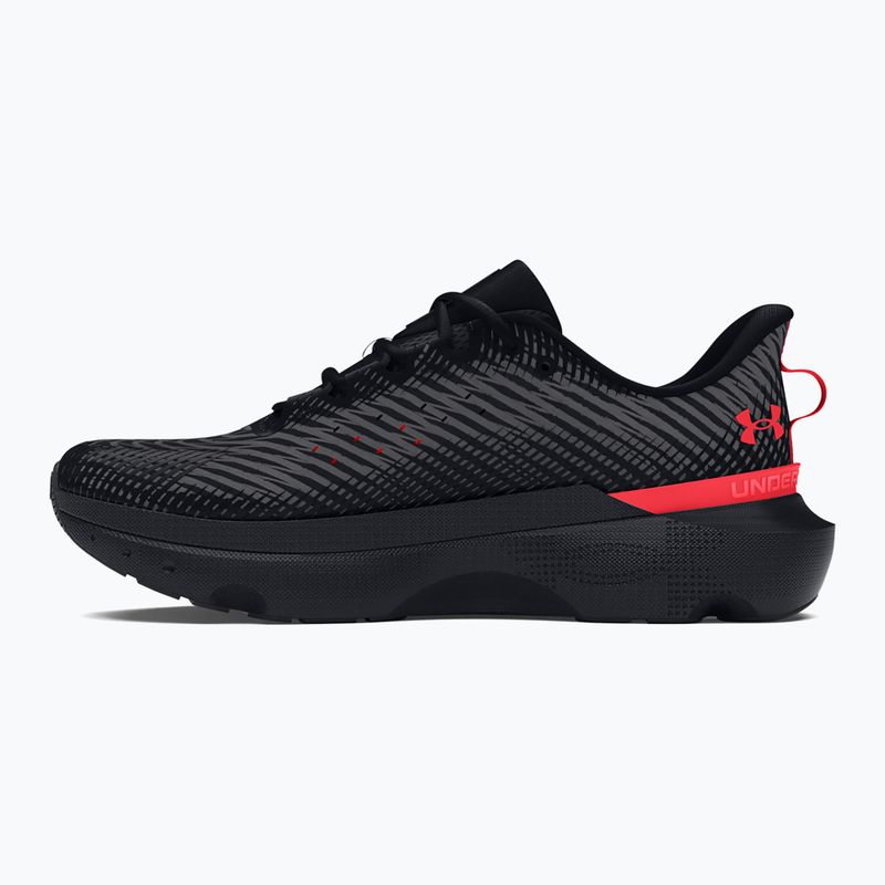 Buty do biegania męskie Under Armour Infinite Pro black/anthracite/racer red 2