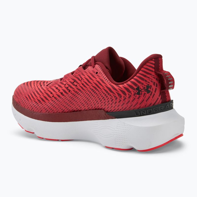 Buty do biegania męskie Under Armour Infinite Pro cardinal/racer red/black 3