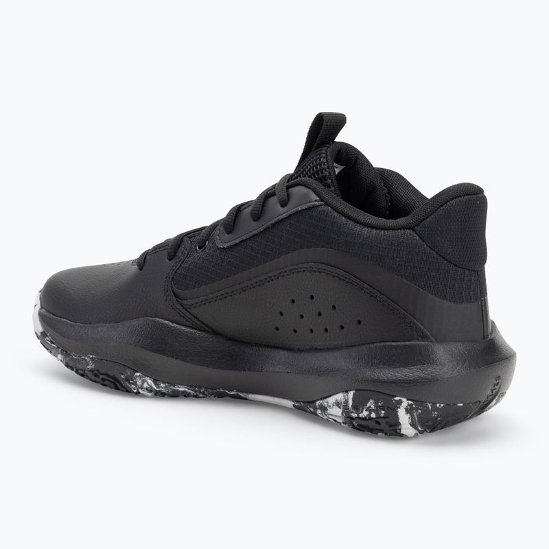 Buty do koszykówki Under Armour Lockdown 7 black/black/metallic silver 3