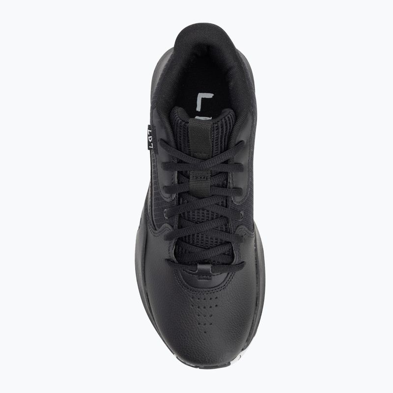 Buty do koszykówki Under Armour Lockdown 7 black/black/metallic silver 5