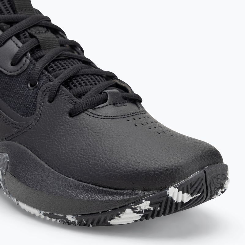 Buty do koszykówki Under Armour Lockdown 7 black/black/metallic silver 7