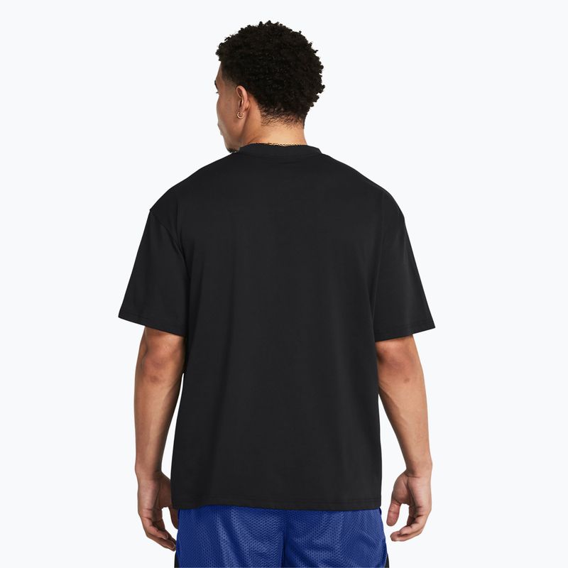 Koszulka męska Under Armour HW OS Branded black/white 2