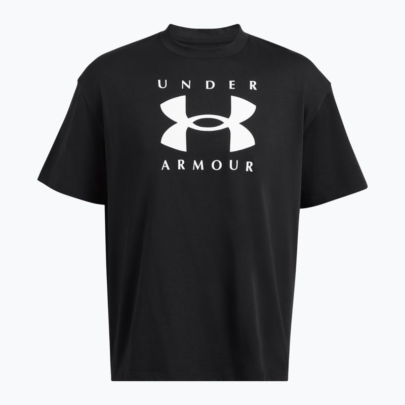 Koszulka męska Under Armour HW OS Branded black/white 3