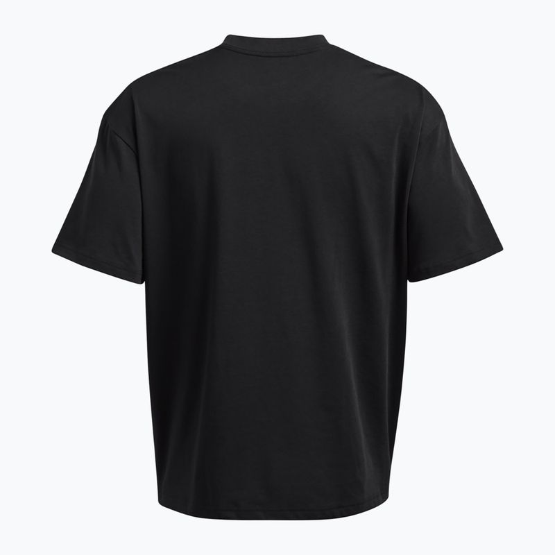 Koszulka męska Under Armour HW OS Branded black/white 4