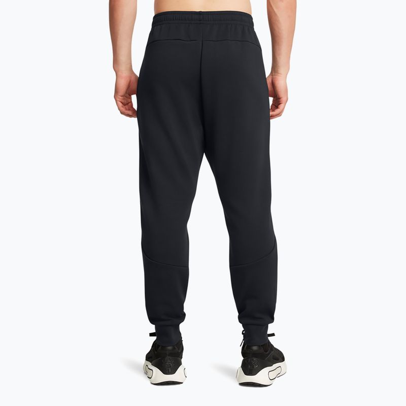 Spodnie męskie Under Armour Unstoppable Fleece black/black 3
