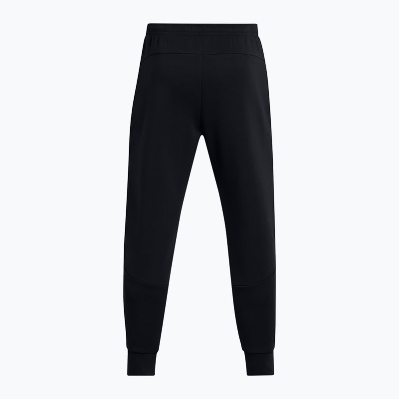 Spodnie męskie Under Armour Unstoppable Fleece black/black 6