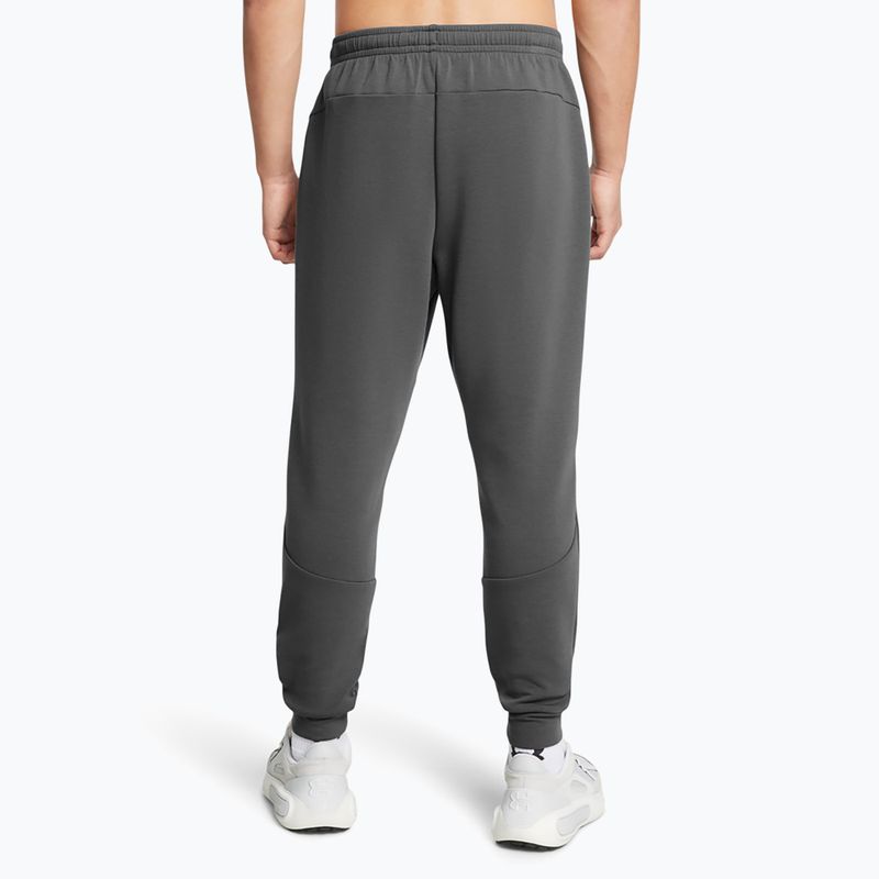 Spodnie męskie Under Armour Unstoppable Fleece castlerock/black 3